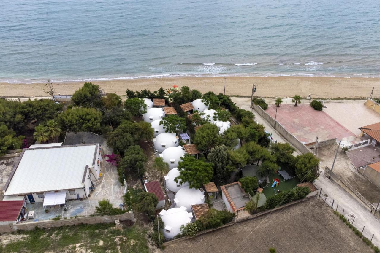 3 Sirene Sciacca Fronte Mare Villa Eksteriør billede